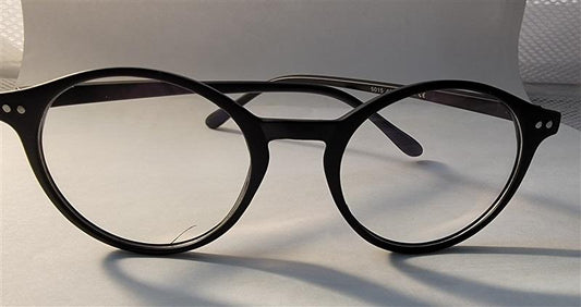 NWT EyeKepper Black Frame Round 1.0 Reading Nerd Glasses Readers 84173