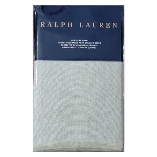 NWT Ralph Lauren Cassie Sonya Linen & Velvet Celadon Green Euro Sham