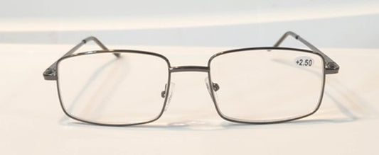 NWT CessBlu Metal Blue Light Reading Glasses 2.50x Unisex 87295 D5