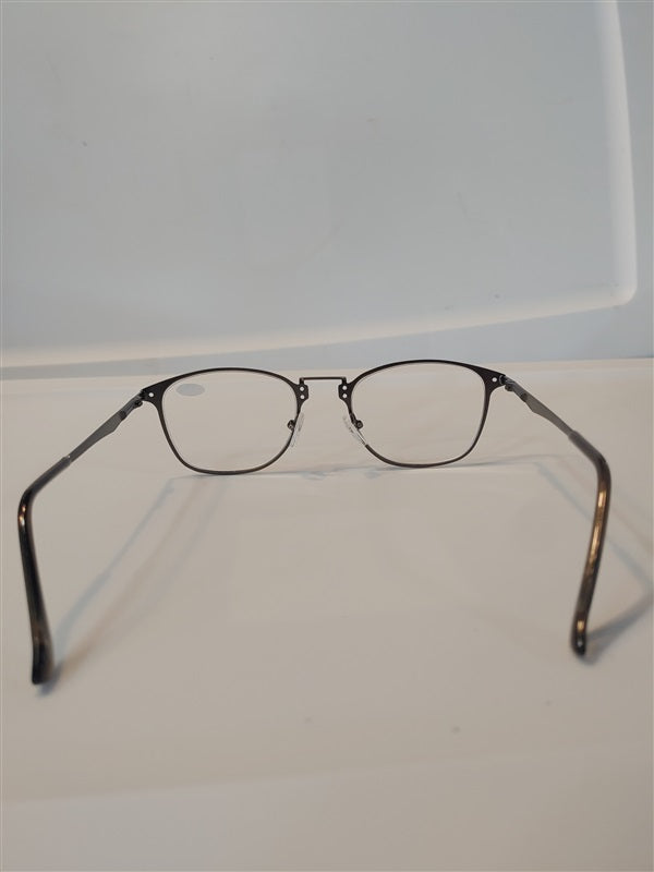 CessBlu Metal Blue Light Reading Glasses 1.00x Unisex 87331 D4