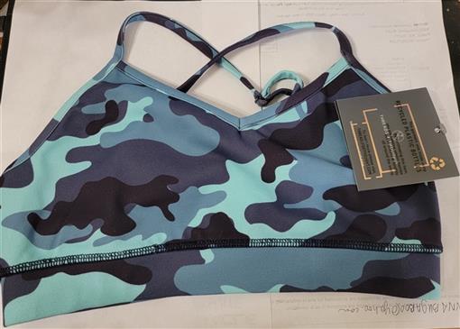 NWT Threads 4 Thoughts March Sports Bra Death Star Camo 90699