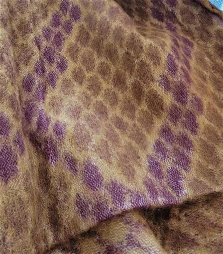 Echo Dragon Scale Purple & Gold Scarf 91770