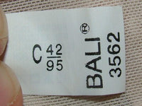 NWt Bali 42C Satin Tracings Minimizer Bra Beige 3562 #36249