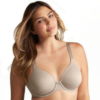 New Vanity Fair Bra 40D Beauty Back Smoother Lace 76382 Full-Figure Taupe #57209