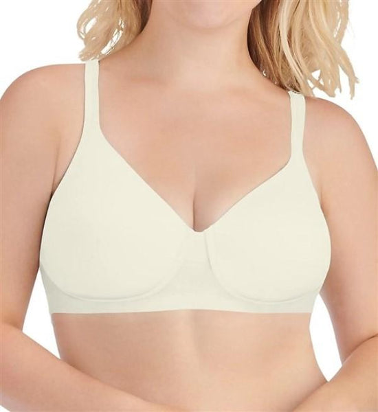 NEW Vanity Fair 42DD Breathable Luxe Full Figure Wirefree Bra 71265 Ivory #72246