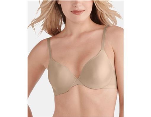 NEW Vanity Fair 38D Nearly Invisible Full Coverage Underwire Bra 75201 #76201
