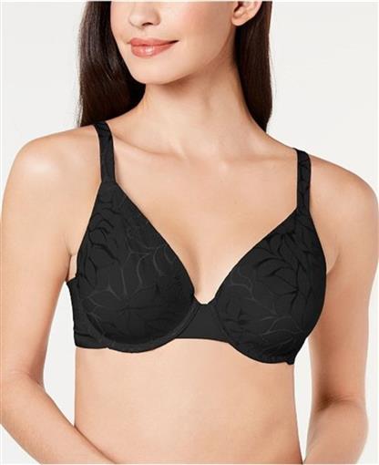 NWt Bali 38D Beauty Lift Support Tailored Underwire Bra 0085 Black #77288