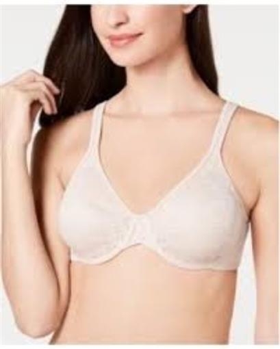 NEW Bali 38B Passion for Comfort Back Smoothing Underwire Bra 3382 Ivory #77469