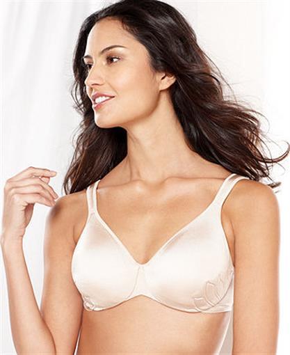 NEW Bali 40DD Live It Up Underwire Full Coverage Bra 3353 Ivory #78799