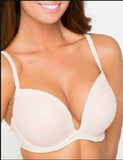 NEW Le Mystere 32DD Infinite Possibilities Push Up Plunge Bra 1124 Beige #79409