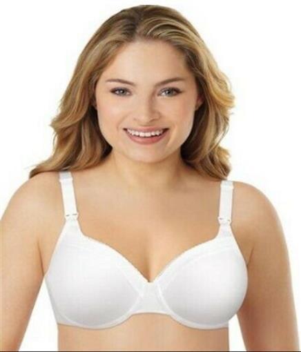 NWT Playtex 36D/DDMaternity Nursing Shaping Foam Underwire Bra 4959 White 79700