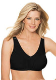 NEW Comfort Choice Black 44DD Soft Cup Full Coverage Bra #79870