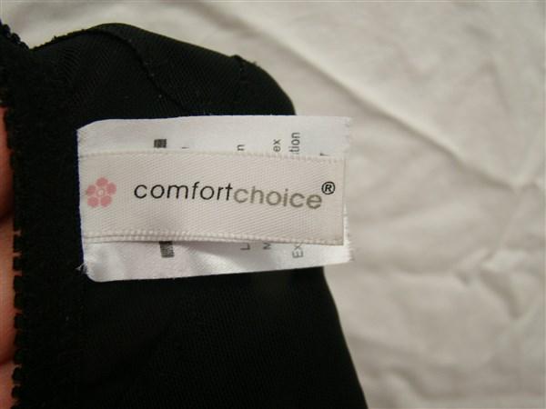 NWT Comfort Choice Black Lace 48DD Posture Support Soft Cup Bra #79939
