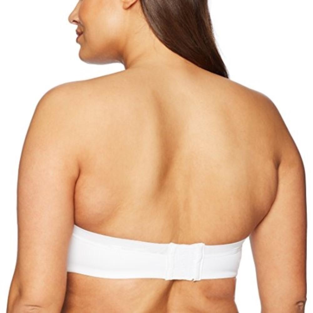 NWT Bali 38D One Smooth U Strapless Multiway Smoothing Bra 6562 White #79995