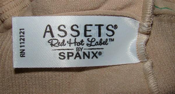 NEW Spanx Assets Red Hot Label High Waist Shaper Panty Beige Sz 5 #80045