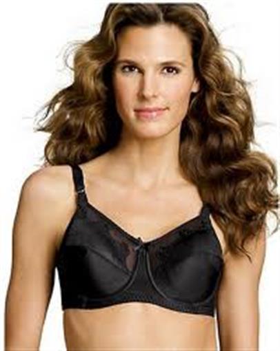 NEW Bali Flower Black 38C Full Coverage Bra 0180 #81578