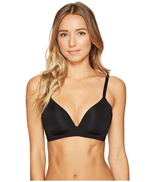 NWT Wacoal 38C Ultimate Side Smoother Wire Free T-Shirt Bra 852281 Black #81871