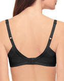 NWT Wacoal 38C Ultimate Side Smoother Wire Free T-Shirt Bra 852281 Black #81871