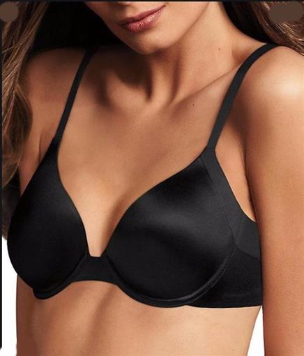 New Maidenform 36D Side Smooth Cooling Comfort Underwire Bra DM7541 Black #83104