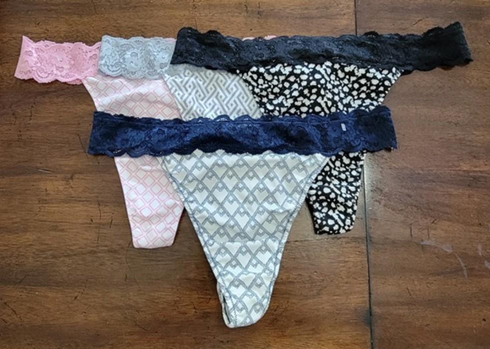 NEW Cosabella 2X Hanna Lace Thong Underwear 4pr #83719
