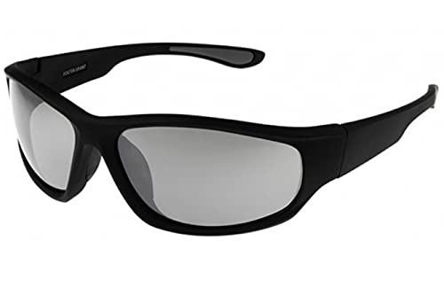 NWT Foster Grant Fast Lane Black Sunglasses Black Polarized Lens #90619