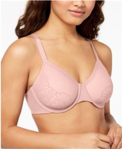 NWTd Bali 40DDD Beauty Lift Natural Lift Underwire Bra 6563 Pink #85907