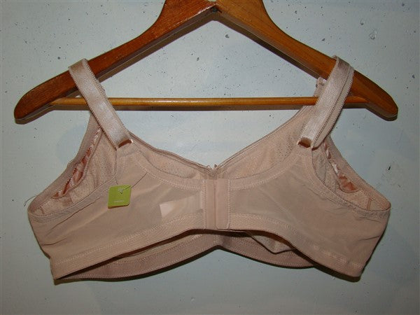 NEW Amoena 40A Rita Soft Cup Mastectomy Bra 2004 Beige #86564