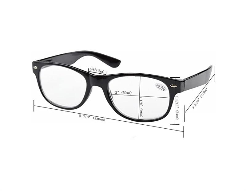 NWT Rectangle Blue Light x0 Reading Nerd Glasses Readers Brown 86850