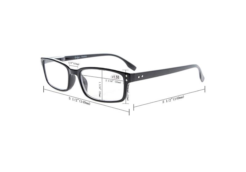 CessBlu Blue Light Reading Glasses Black 2.0x Unisex 86889