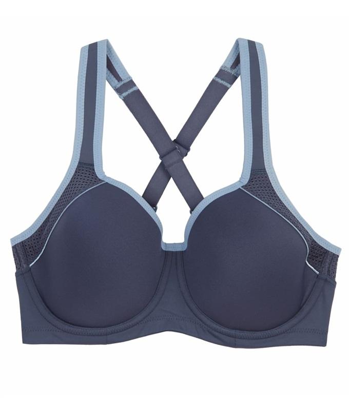 NWt Wacoal 36C Contour Spacer Underwire Sports Bra 853302 #87455