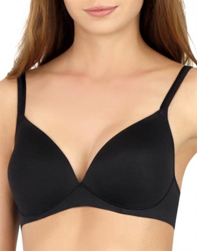 NWT Warner's Elements Of Bliss Wire-Free Bra with Lift 1298 Black 34C 87568