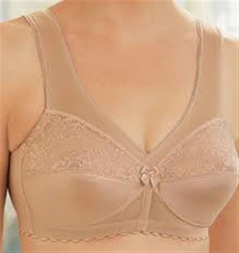 NEW Glamorise 38DD Magic Lift Full Figure Support Beige Bra 1000 #87739