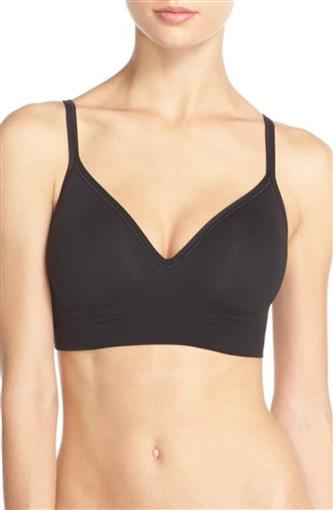 NWOT Yummie Tummie Dawn Wire Free Contour Bra YT5-113 Black M 87888