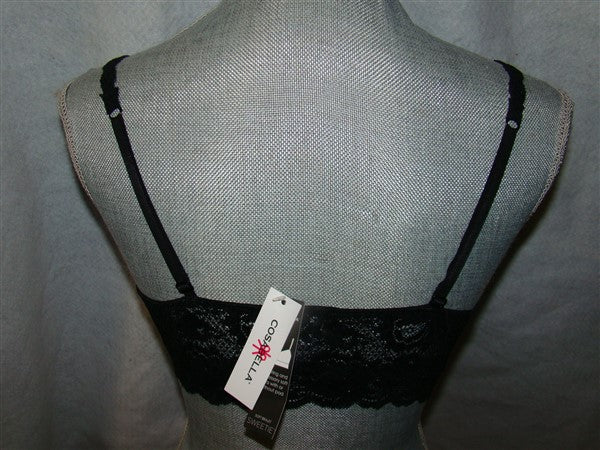 NEW Cosabella 1X Never Say Never Sweetie Bra NEV1301 Black #88190