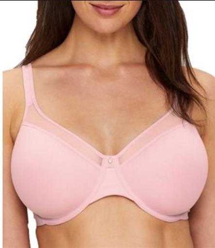 NEW Bali 36DD 1 Smooth U Light Convertible Full-Coverage Bra 3439 Pink #88240