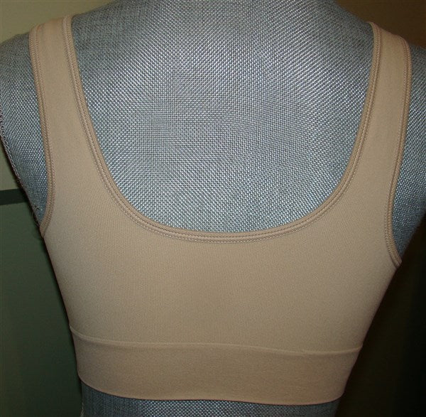 NWOT Barely There Custom Flex Fit Get Cozy Leisure Bra Beige X598 S #89392