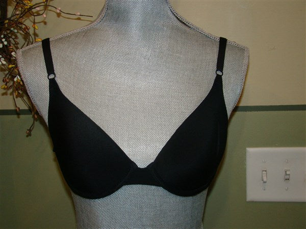 NWOT Maidenform 38B Black Famous T Shirt Bra 7959 Free Shipping! #89418