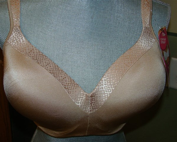 NEW Playtex Secrets Full-Figure Underwire Balconette Bra 4823 Beige 40C 89432