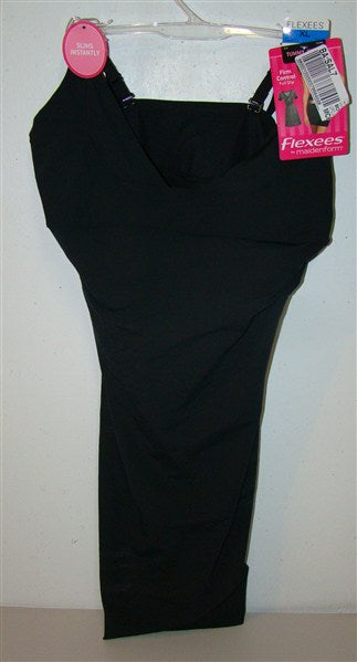 NWOt Flexees LG Take Inches Off Wear Your Own Bra Slip 2541 #89466