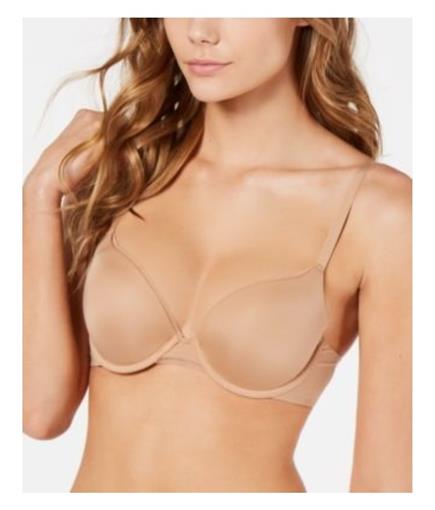 NWPT Ambrielle 38DDD Full Figure T-Shirt Lightly Padded Bra Beige #89609