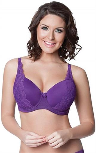 NEW Parfait by Affinitas 32H Carole Imperial Purple Padded Bra 3101 #89892