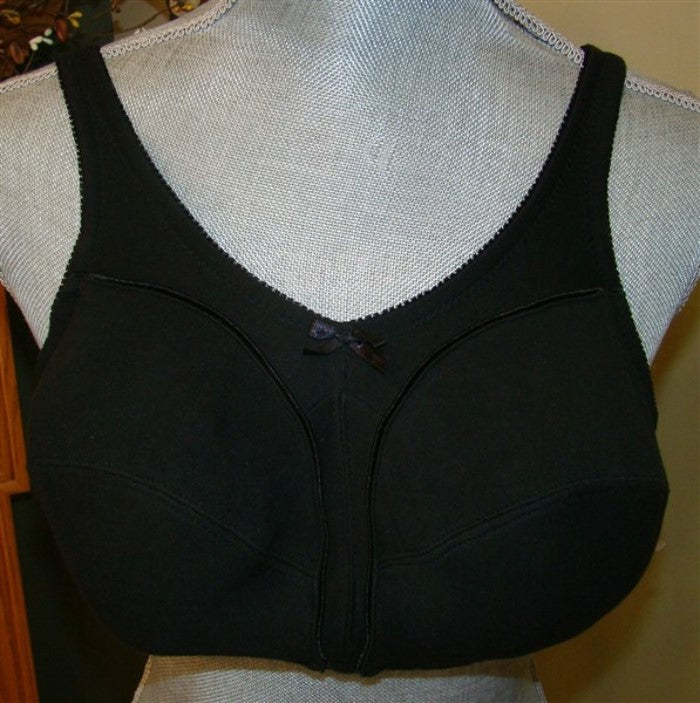NEW Comfort Choice Black 42D Soft Cup Full Coverage Bra #90091