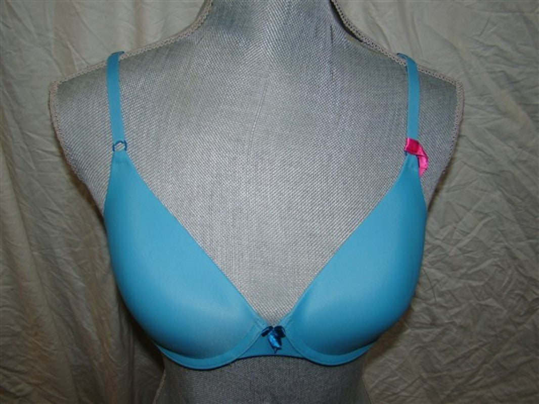 NEW Maidenform 36D Famous T Shirt Bra Teal 7959 #90181