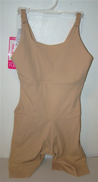 NWOT Flexees 2XL Wear Your Own Bra Take Inches Off Singlet 2556 Beige #90193