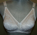 NWT Bali Double Support Spa Closure Bra 3372 White 34C #90534