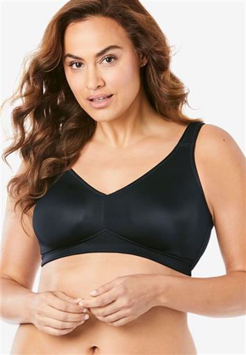 NEW Leading Lady 40D Claire Everyday Comfort Wirefree Bra Black 91860