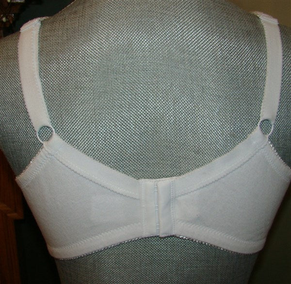 NWOT Comfort Choice White 42B Soft Cup Full Coverage Bra #92443