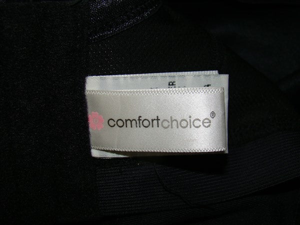 NEW Comfort Choice 44B Md Impact Full Cover Active Sports Black Gold Bra 92463