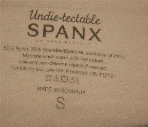 NWT SPANX Undie-tectable Beige Shaping Panty 1031 S Beige #92741
