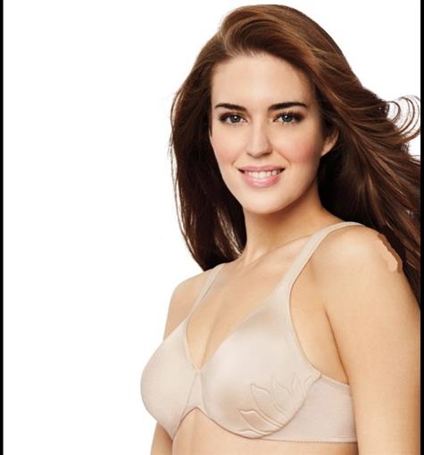 NEW Bali 36D Live It Up Seamless Underwire Bra 3353 Beige #93262